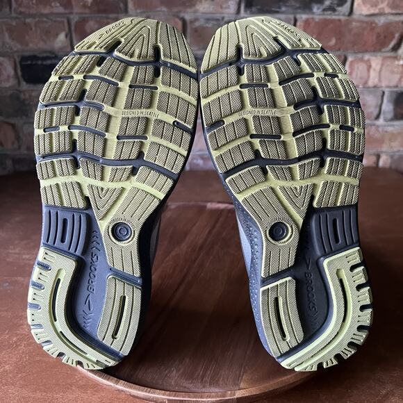 Brooks Ghost 16 Primer Gray Road Running Shoes Sneakers Men's 7.5 Women's 9 - Picture 11 of 16